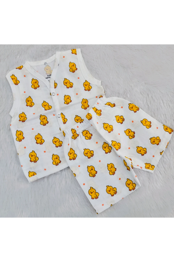 Muslin Jabla Set