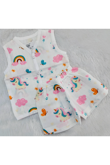 Muslin Jabla Set