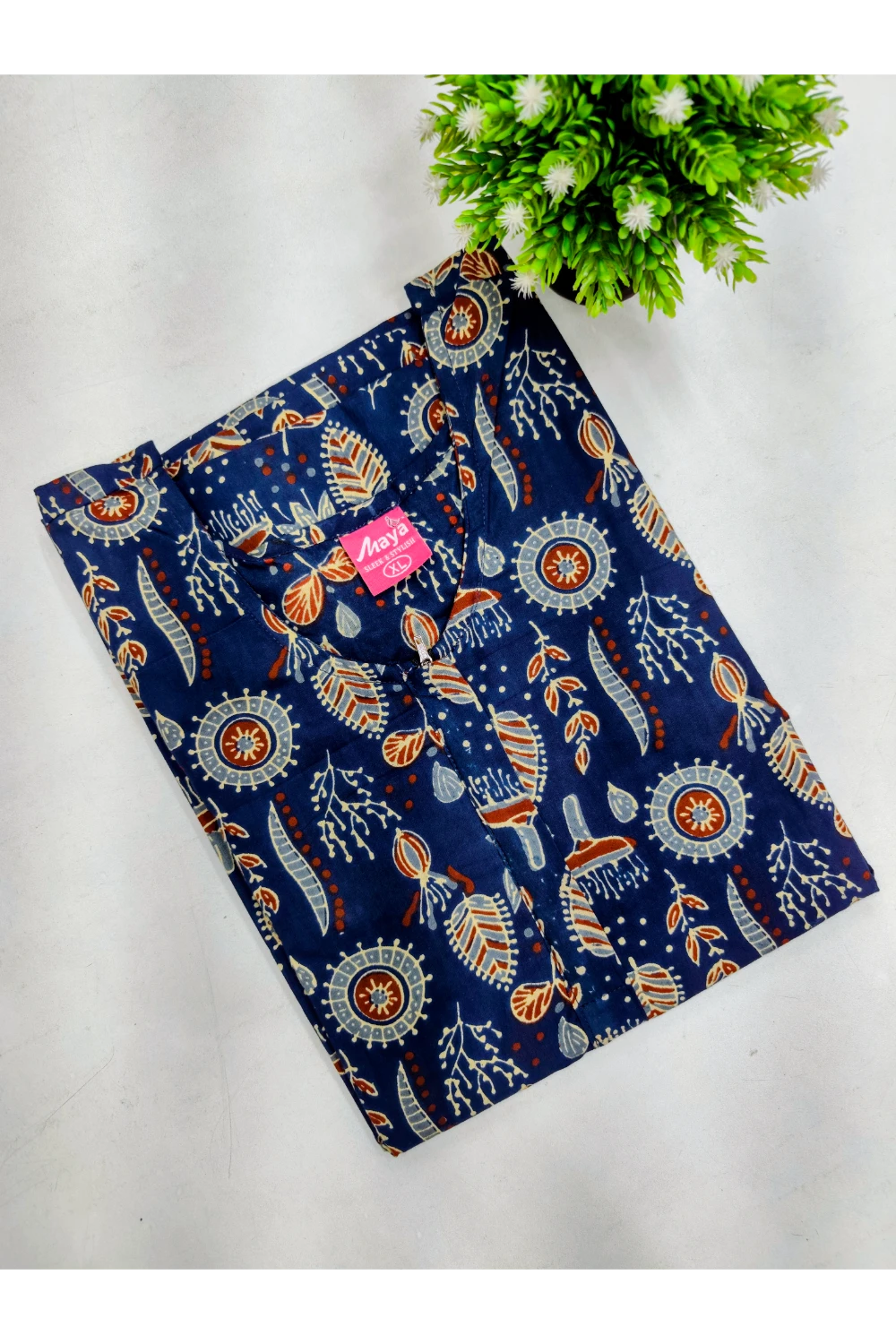 Elegant Zip Nighty – Jyothi Cotton Breeze