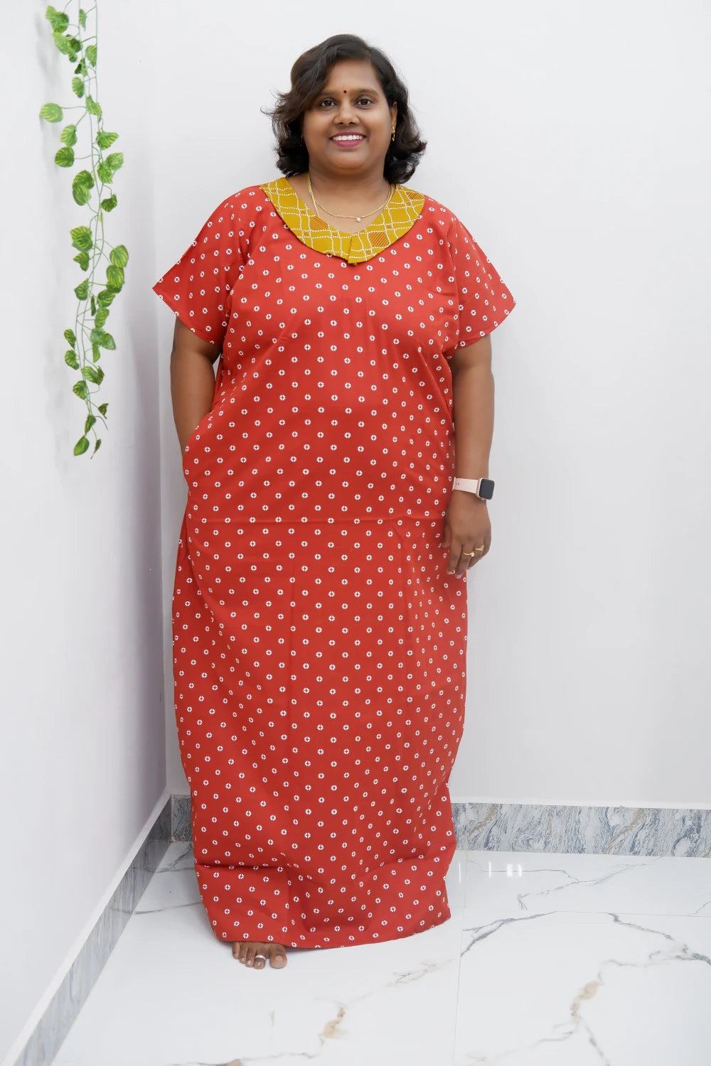 Vintage Style Peter Pan Collar Nighty