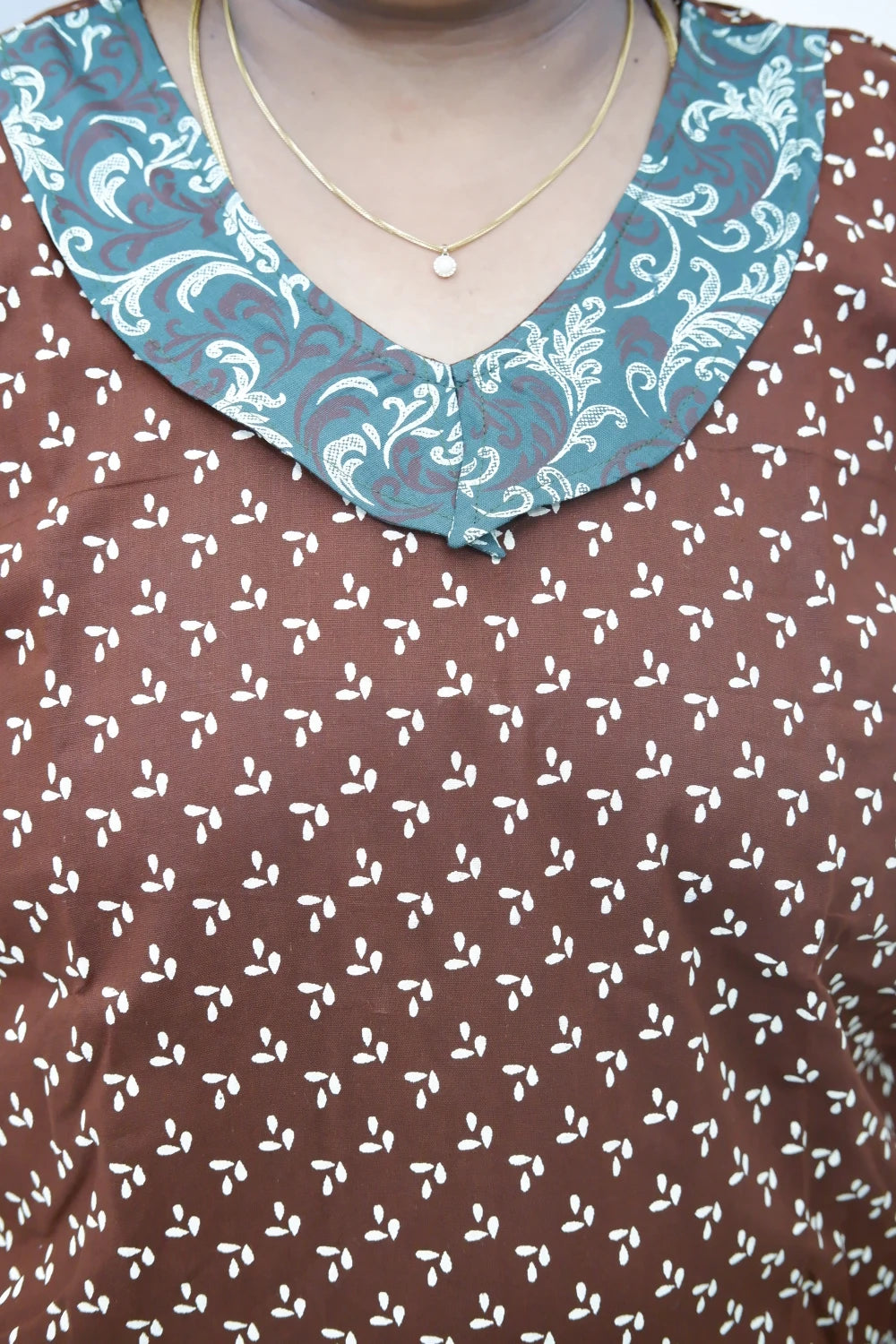 Vintage Style Peter Pan Collar Nighty