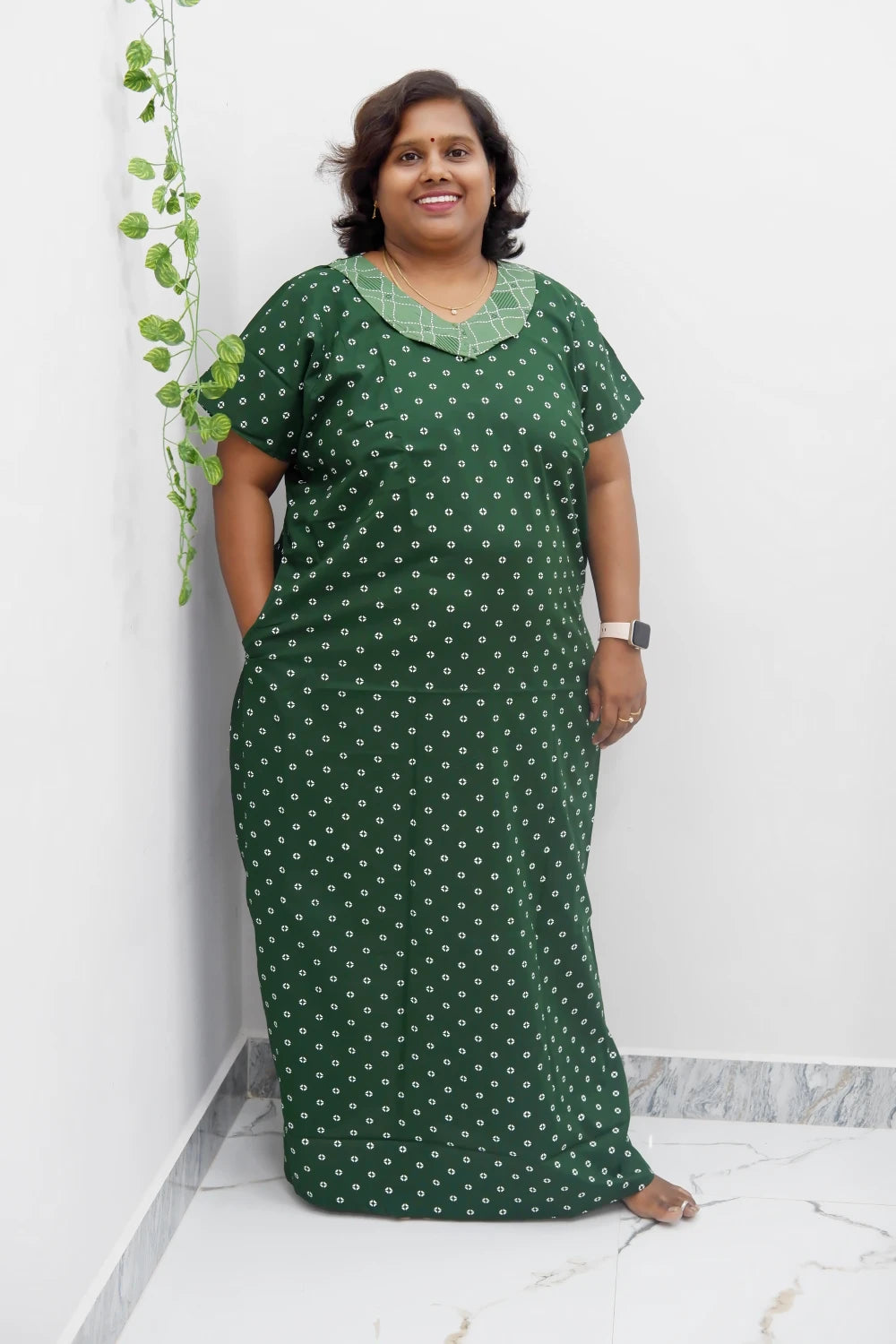 Vintage Style Peter Pan Collar Nighty