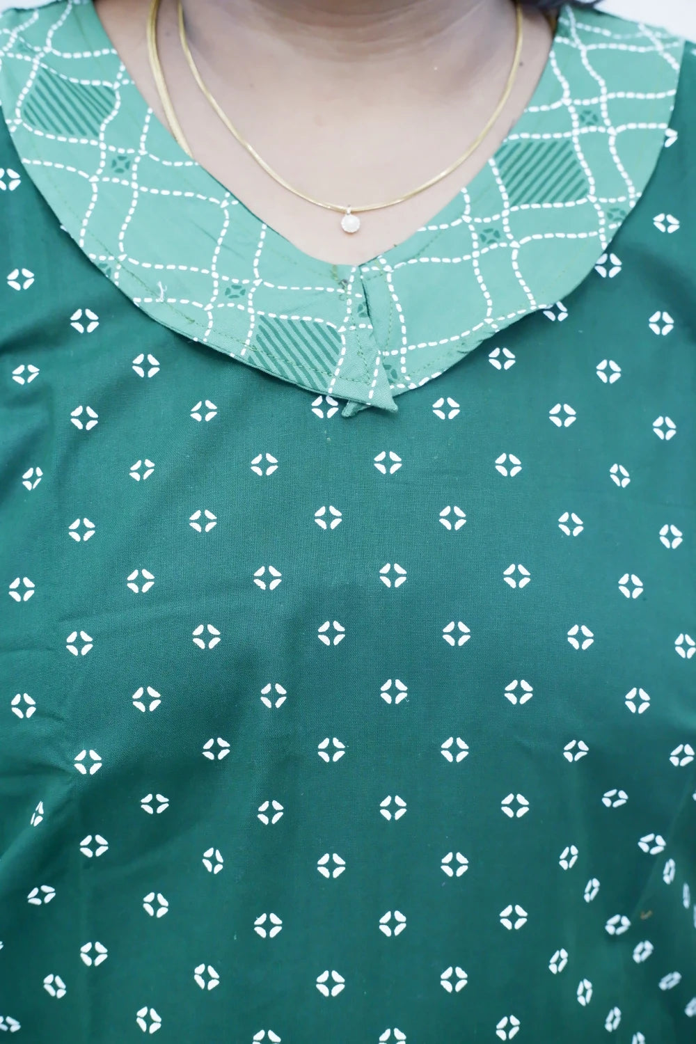 Vintage Style Peter Pan Collar Nighty