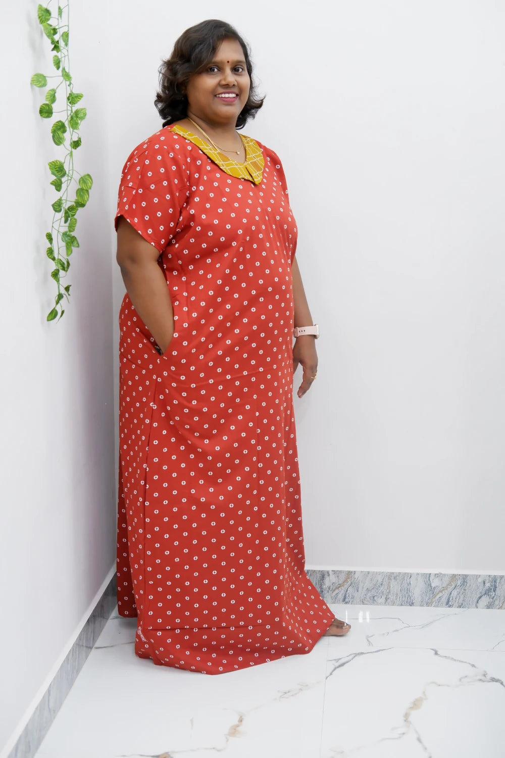 Vintage Style Peter Pan Collar Nighty