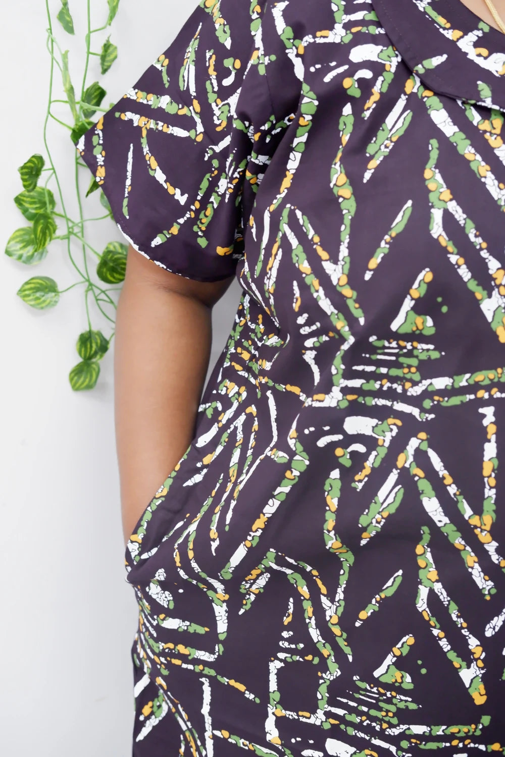 Vintage Style Peter Pan Collar Nighty