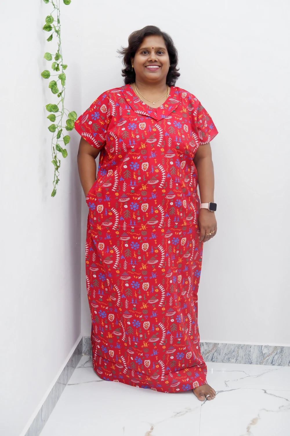 Vintage Style Peter Pan Collar Nighty