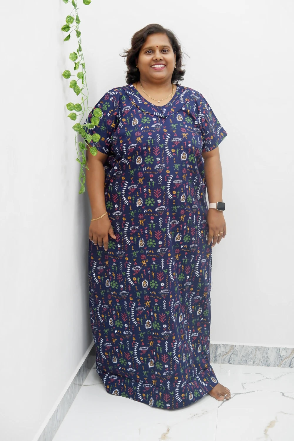 Vintage Style Peter Pan Collar Nighty