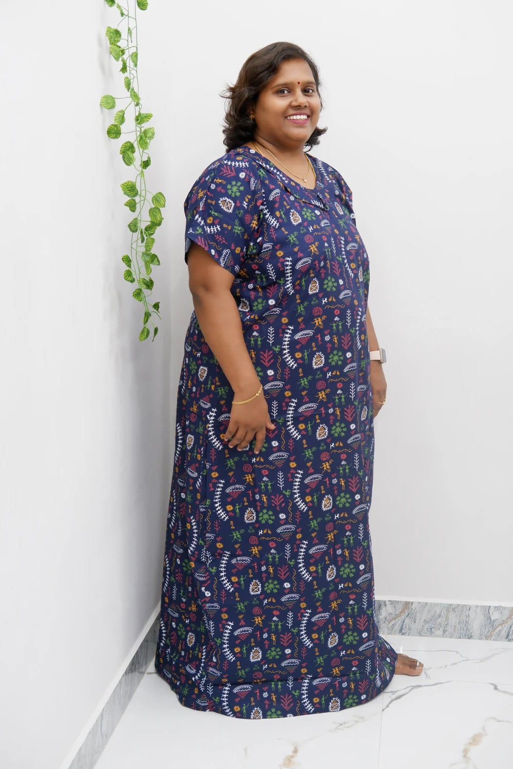 Vintage Style Peter Pan Collar Nighty