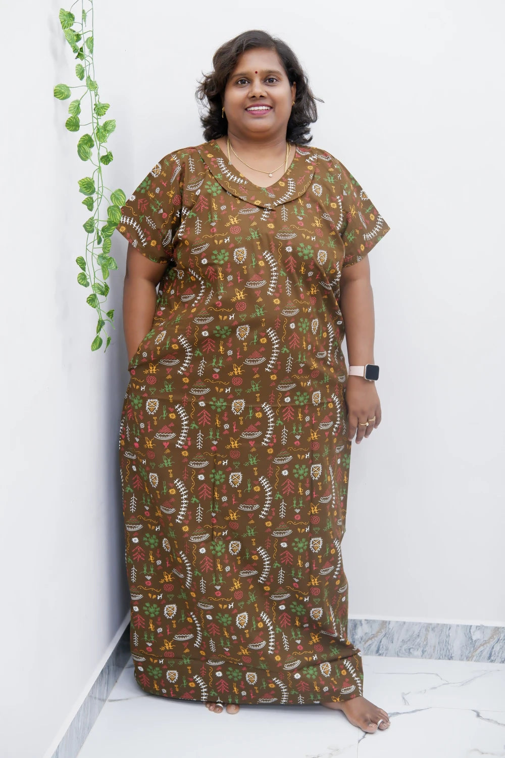 Vintage Style Peter Pan Collar Nighty