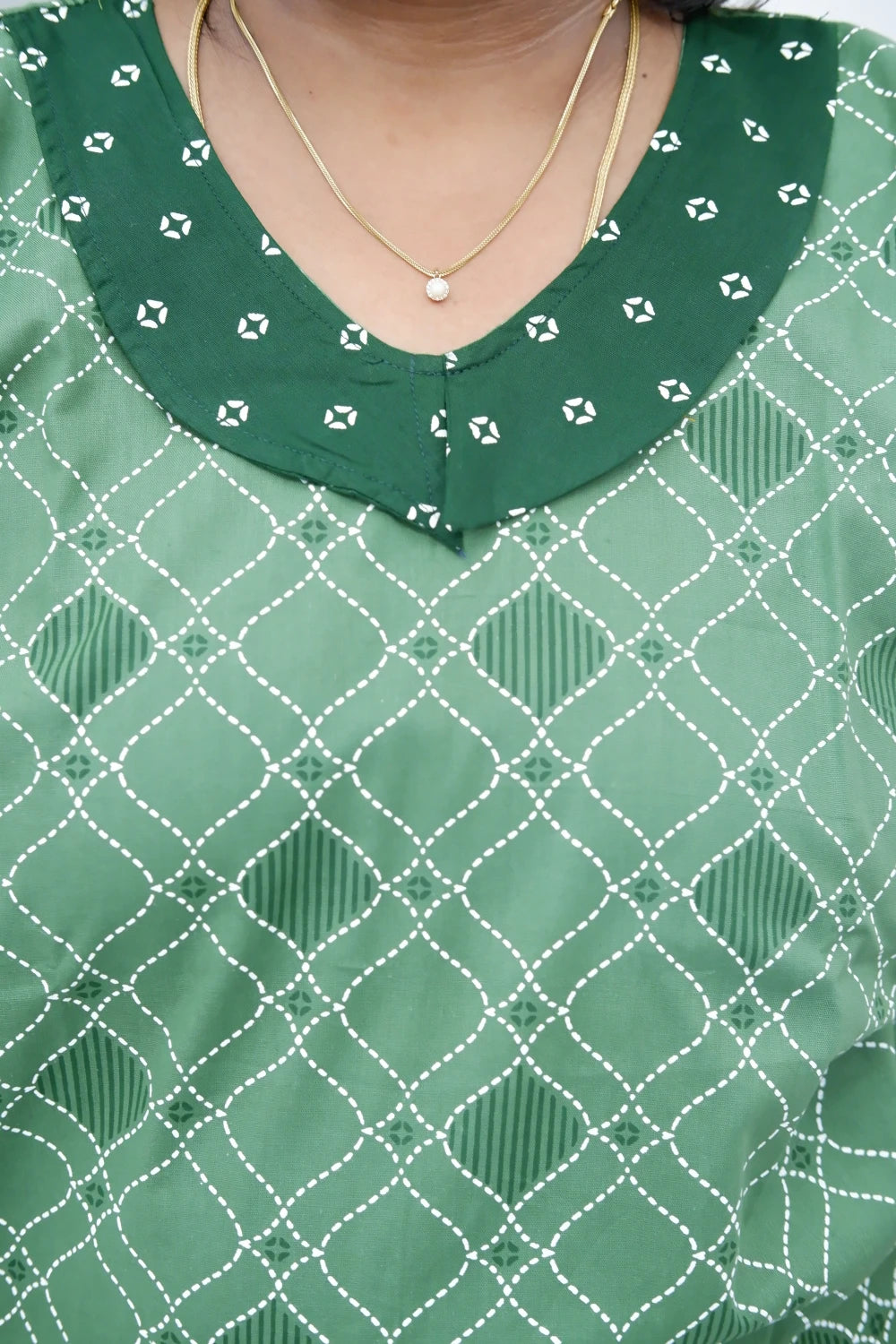 Vintage Style Peter Pan Collar Nighty