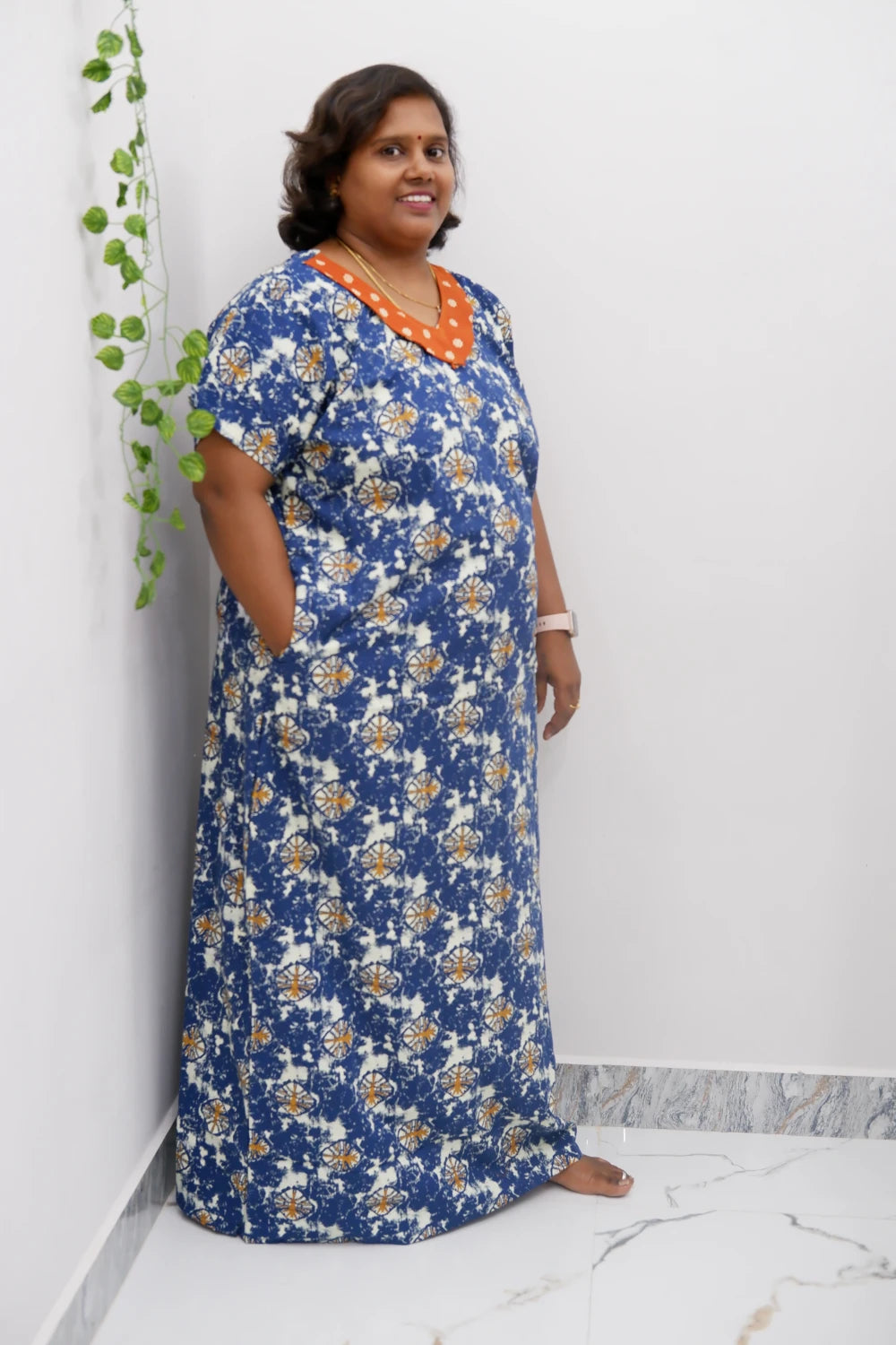 Vintage Style Peter Pan Collar Nighty