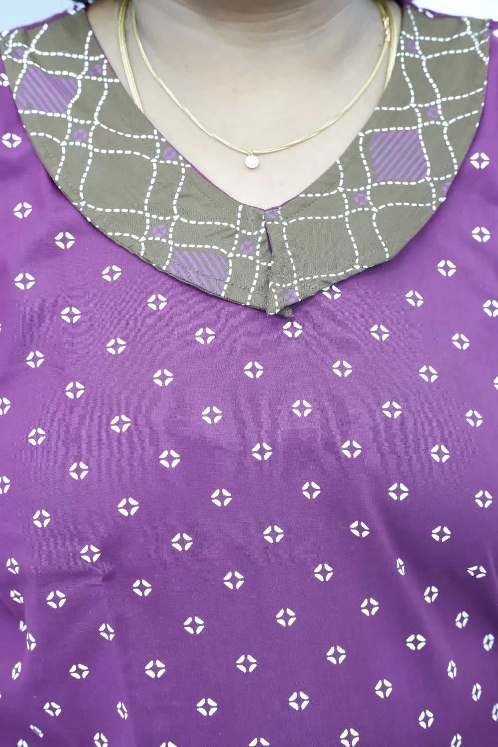 Vintage Style Peter Pan Collar Nighty