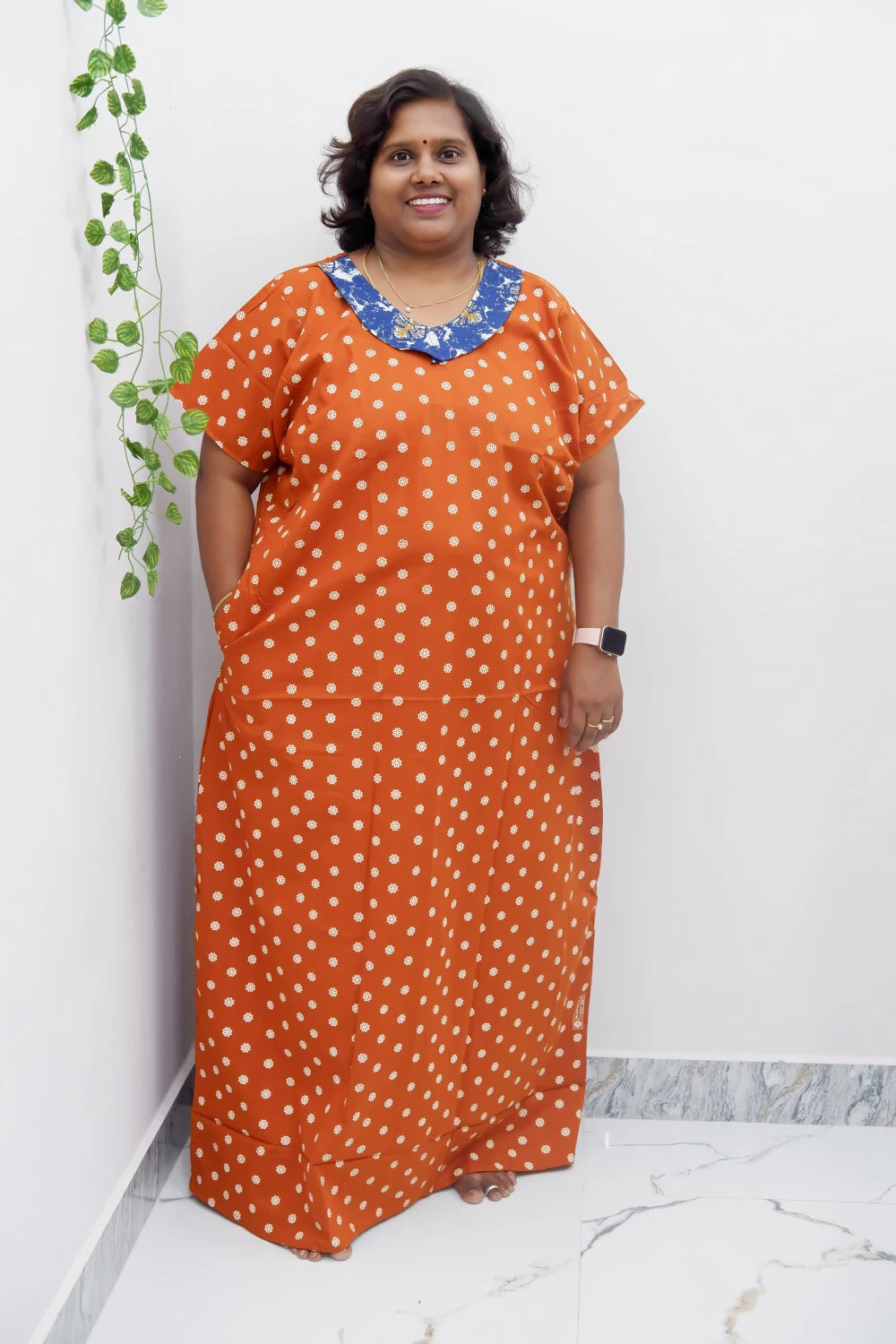 Vintage Style Peter Pan Collar Nighty