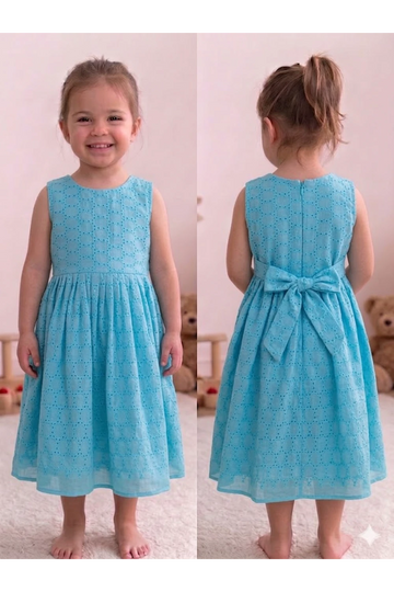 Acoba Cotton Sleeveless Frock For Kids