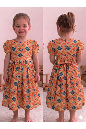 Acoba Cotton Sleeveless Frock For Kids