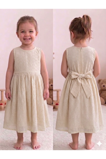 Acoba Cotton Sleeveless Frock For Kids