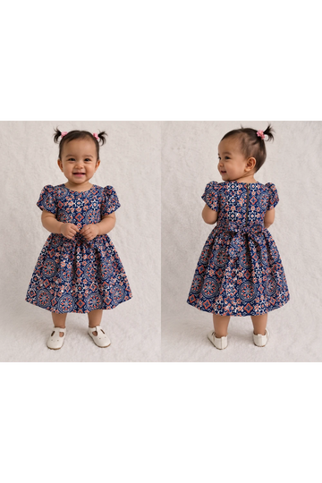 Premium Kids Cotton Frocks – Everyday Comfort
