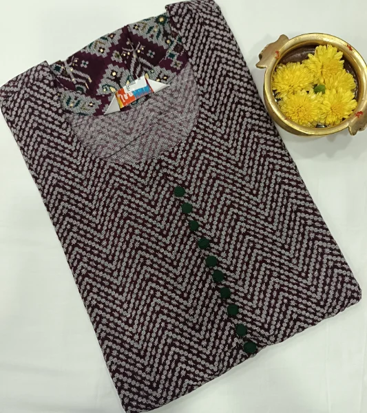Elegant Feeding Umbrella Frock Kurta in Rayon Capsule