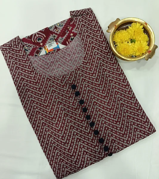 Elegant Feeding Umbrella Frock Kurta in Rayon Capsule