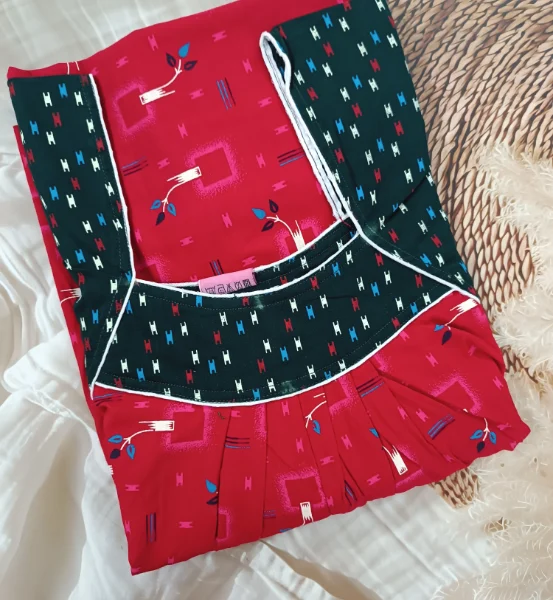 Classic Boat Neck Pure Cotton Nighty