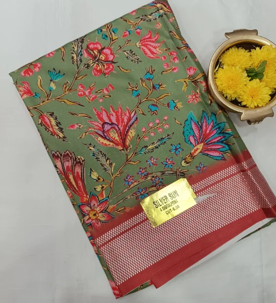 Tradition Meets Glamour "Dola Silk Sarees Unveiled"