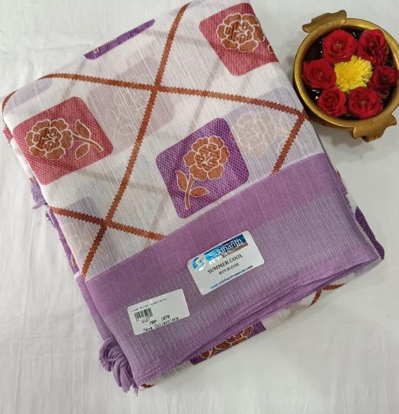 Natural Beauty ! Discover The Versatility of Linen Cotton Sarees