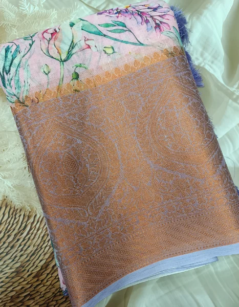 Natural Beauty ! Discover The Versatility of Linen Cotton Sarees