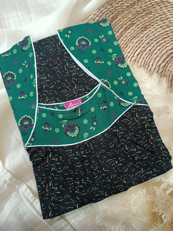 Classic Boat Neck Pure Cotton Nighty