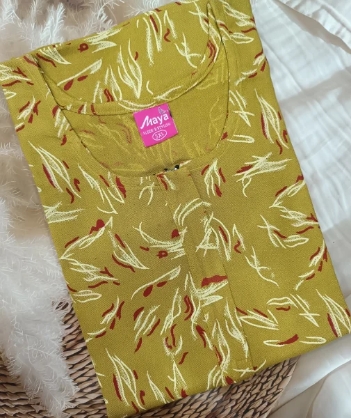 Elegant A-Line Alpine Nighty - Comfort with Zip Closure and Pocket