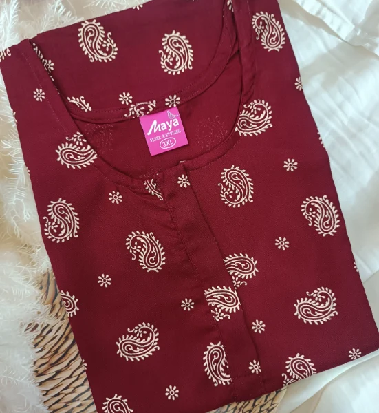 Elegant A-Line Alpine Nighty - Comfort with Zip Closure and Pocket