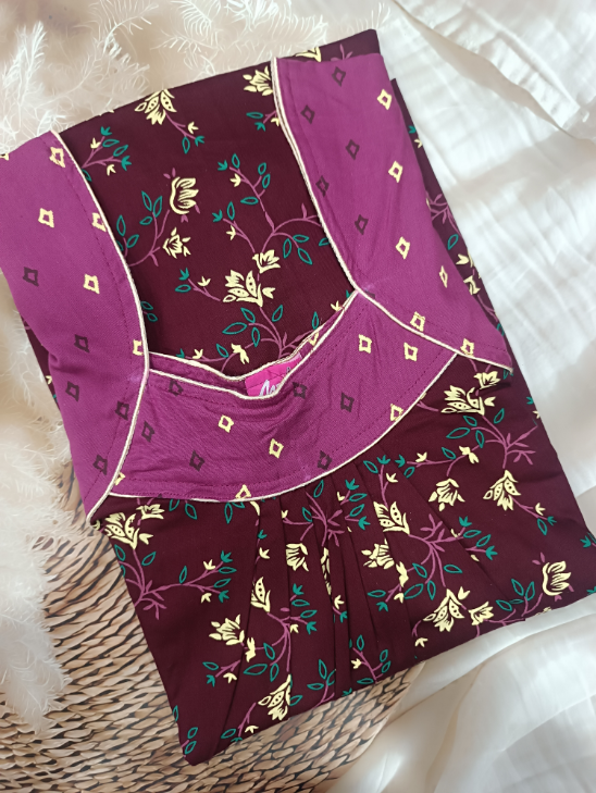 Classic Boat Neck Pure Cotton Nighty