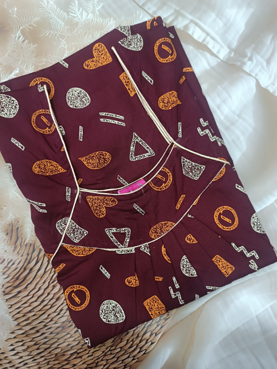 Classic Boat Neck Pure Cotton Nighty