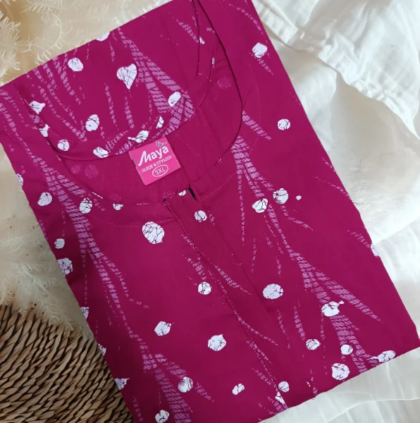TallTalesNightwearThatFlattersExtraHeightCottonZipNighty