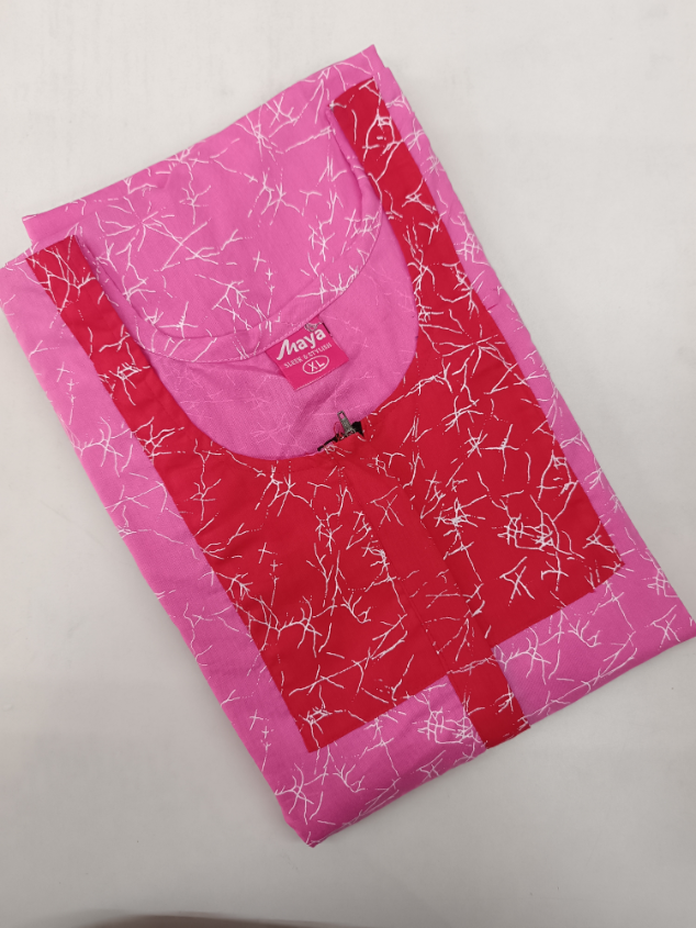 Tall Tales Nightwear That Flatters Extra Height Cotton Zip Nighty