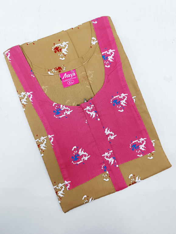 Tall Tales Nightwear That Flatters Extra Height Cotton Zip Nighty