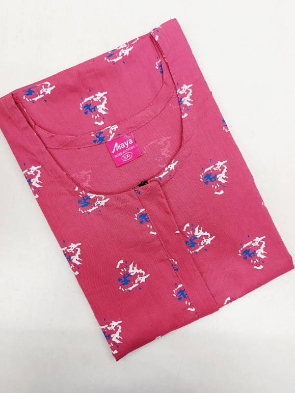 Tall Tales Extra Height Easy Access Long Zip Feeding Cotton Nighty