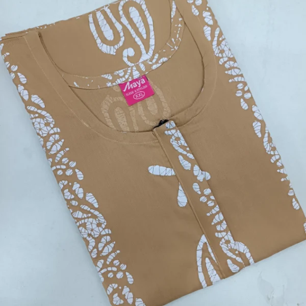 Tall Tales Extra Height Easy Access Long Zip Feeding Cotton Nighty
