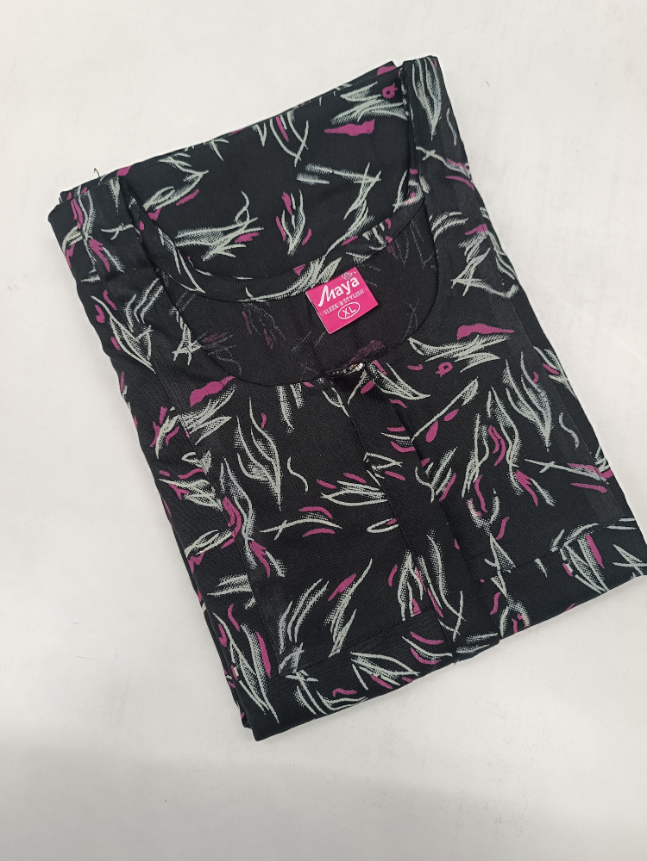 Elegant A-Line Alpine Nighty - Comfort with Zip Closure and Pocket