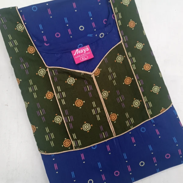 Timeless Elegance Graceful Piping Cotton Night