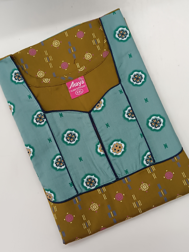 Timeless Elegance Graceful Piping Cotton Night