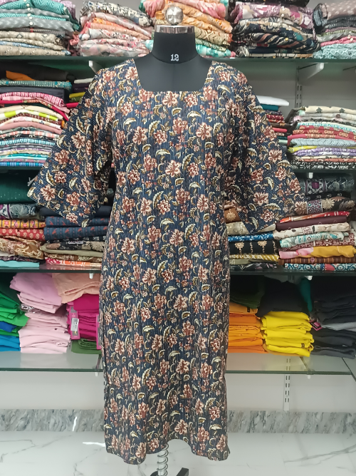 Maya Cotton Side Charm Kurti