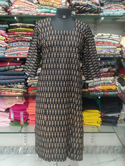 Maya Cotton Side Charm Kurti