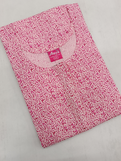 Luxurious Pure Cotton Nighty with Zip Closure